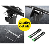 Giantz Bike Carrier 4 Bicycle Car Rear Rack Hitch Mount 2" Towbar Foldable Steel