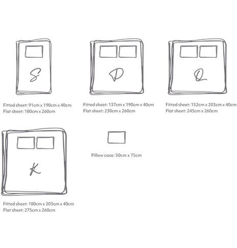 Cosy Club Sheet Set Bed Sheets Set Queen Flat Cover Pillow Case Grey Inspired