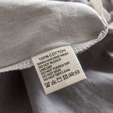 Cosy Club Sheet Set Bed Sheets Set Queen Flat Cover Pillow Case Grey Inspired