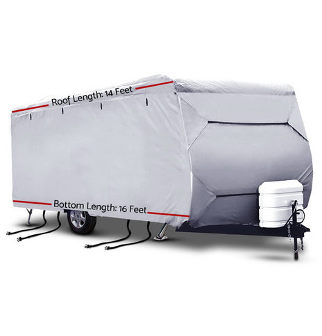 Weisshorn 14-16ft Caravan Cover Campervan 4 Layer UV Water Resistant