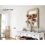 Artiss Hall Console Table Hallway Side Dressing Entry Wooden French Drawer White