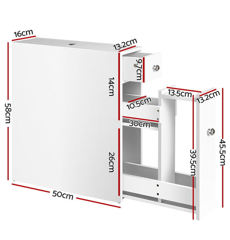 Bathroom Storage Cabinet White