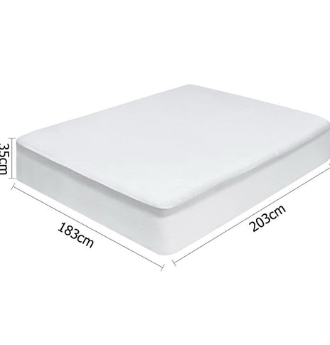 Giselle Bedding King Size Waterproof Bamboo Mattress Protector