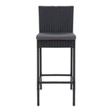 Gardeon Set of 2 Outdoor Bar Stools Dining Chairs Wicker Furniture