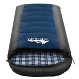 Weisshorn Sleeping Bag Bags Single Camping Hiking -20??C to 10??C Tent Winter Thermal Navy