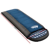 Weisshorn Sleeping Bag Bags Single Camping Hiking -20??C to 10??C Tent Winter Thermal Navy