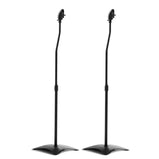 Set of 2 112CM Surround Sound Speaker Stand - Black