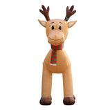 Jingle Jollys 5M Christmas Inflatable Reindeer Giant Deer Air-Power Light Inside