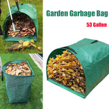Dustpan Garden Garbage Bag Handrail Garden Leaf Bag