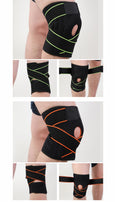 Sports Silicone Kneecap Strap Winding Running Basketball Cycling Fitness Outdoor Factory Wholesale