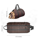 Outdoor Firewood Transport Bag Canvas Reticule