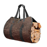 Outdoor Firewood Transport Bag Canvas Reticule